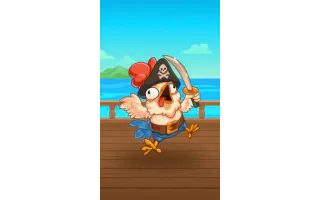 Chicken Pirate — 100hp